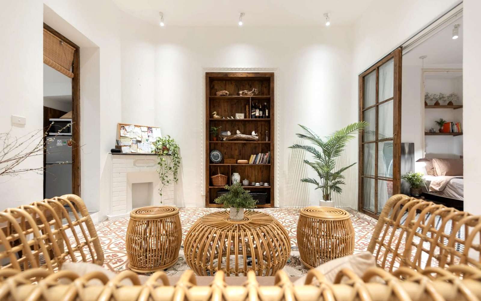 Màu sắc chủ đạo của thiết kế homestay phong cách Vintage
